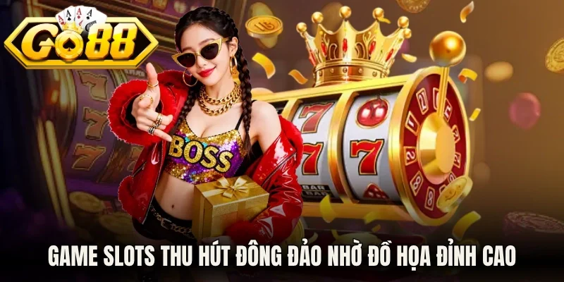 Game slots tại cổng game thu hút đông đảo nhờ đồ họa đỉnh cao