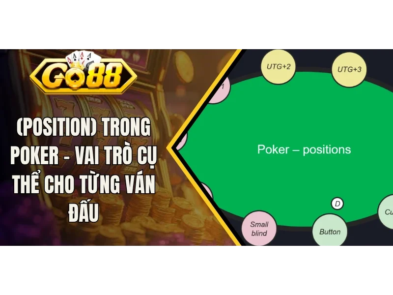 (Position) Trong Poker - Vai Trò Cụ Thể Cho Từng Ván Đấu
